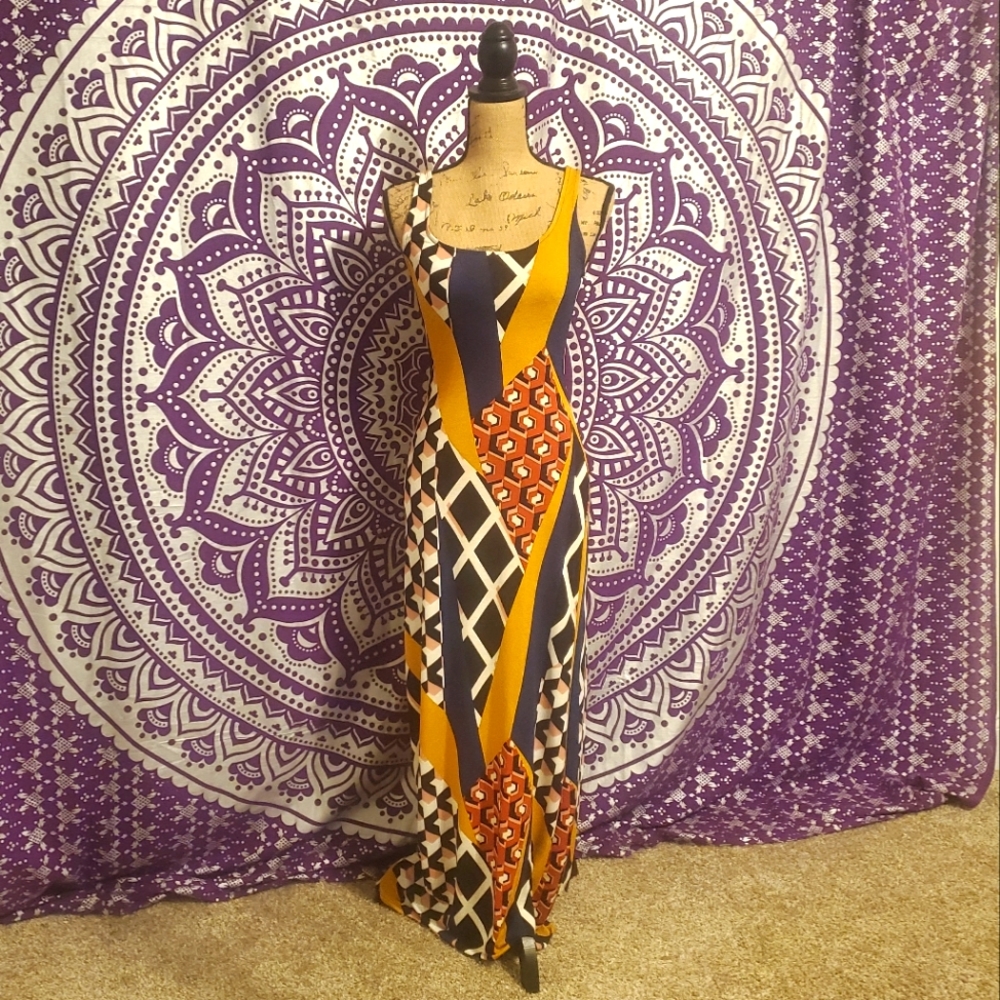 3/$20 NWOT Multi Colored Summer Dress S